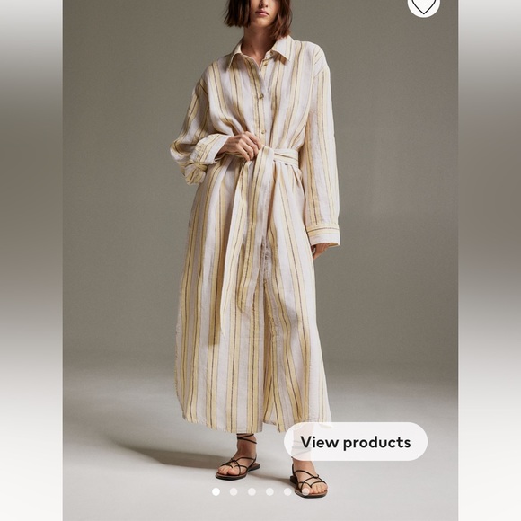 nwt linen dress - Picture 1 of 8